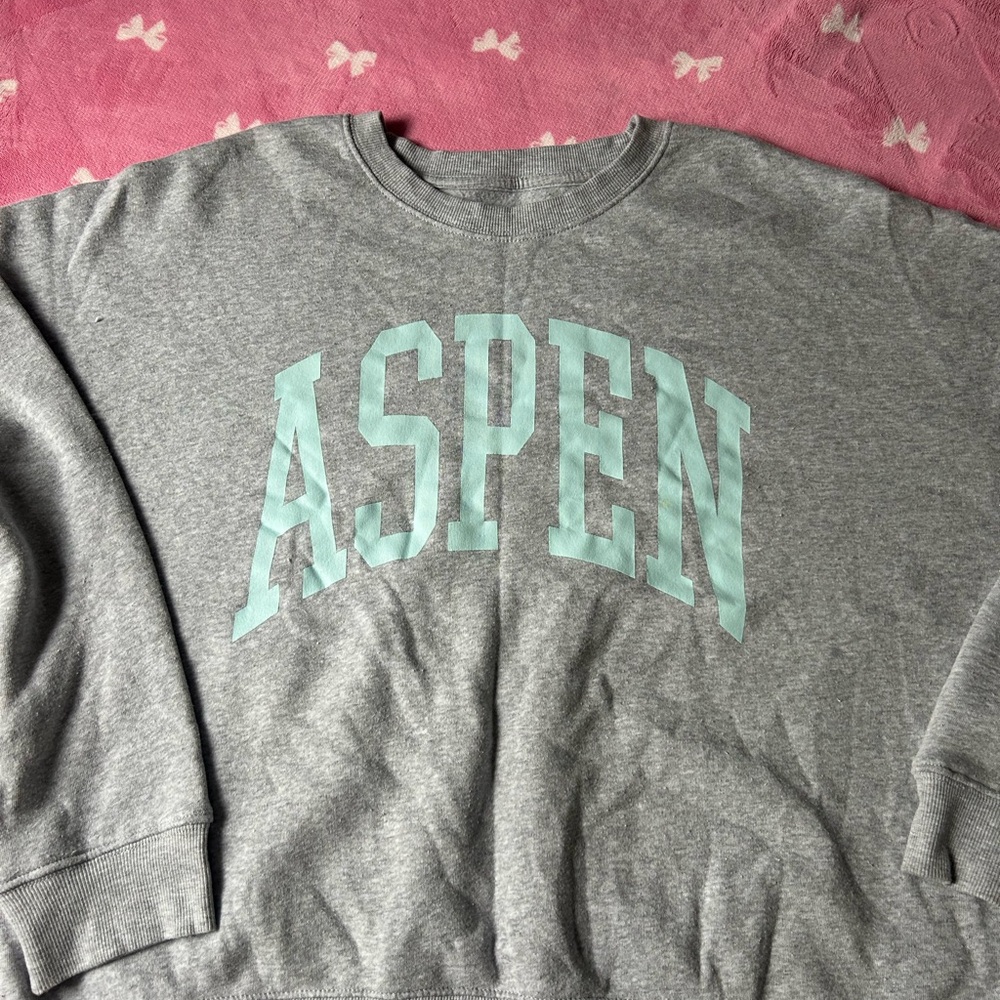 Gray Aspen Crewneck